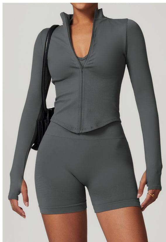 Everyday Running Jacket in Grey