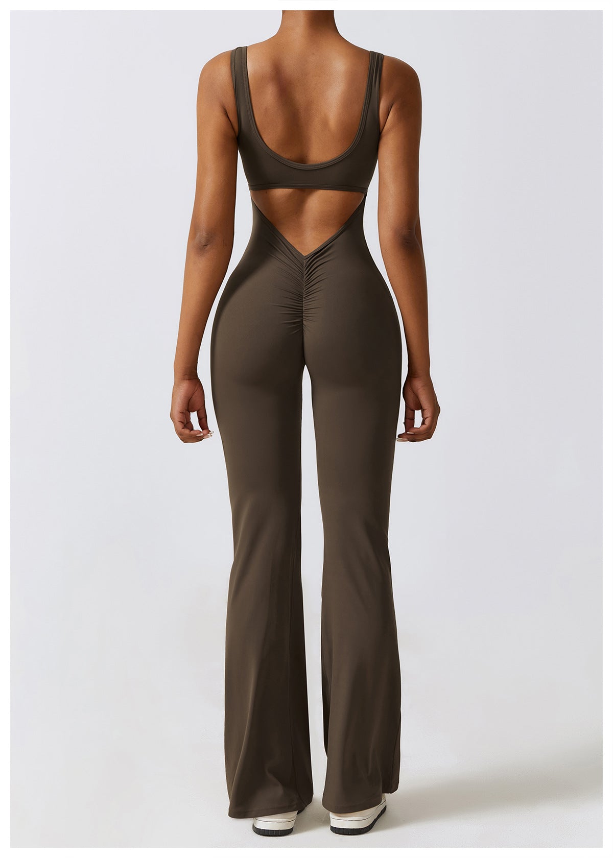 Grey Women's Activewear One-Piece Set