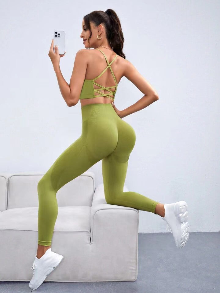 Green Yoga Set