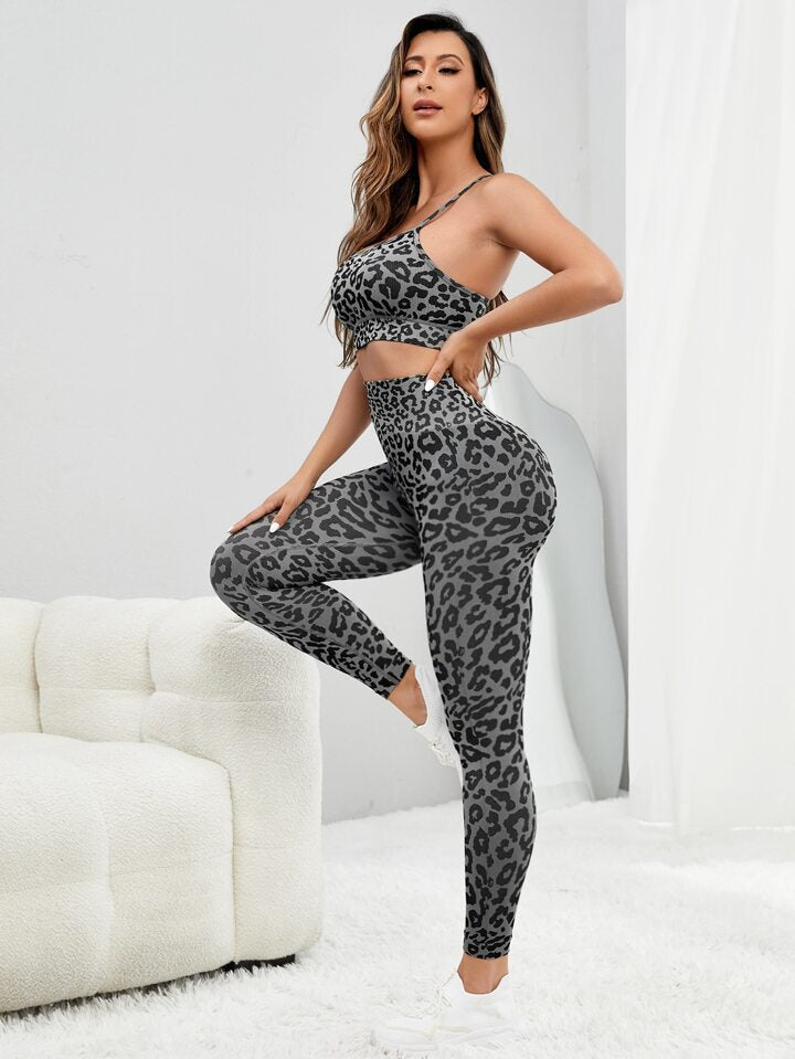MODEL-003 Seamless High Waisted Pilates Set