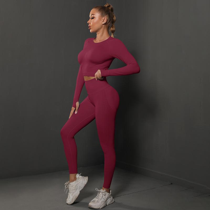 Sport Set Women Seamless Yoga Set