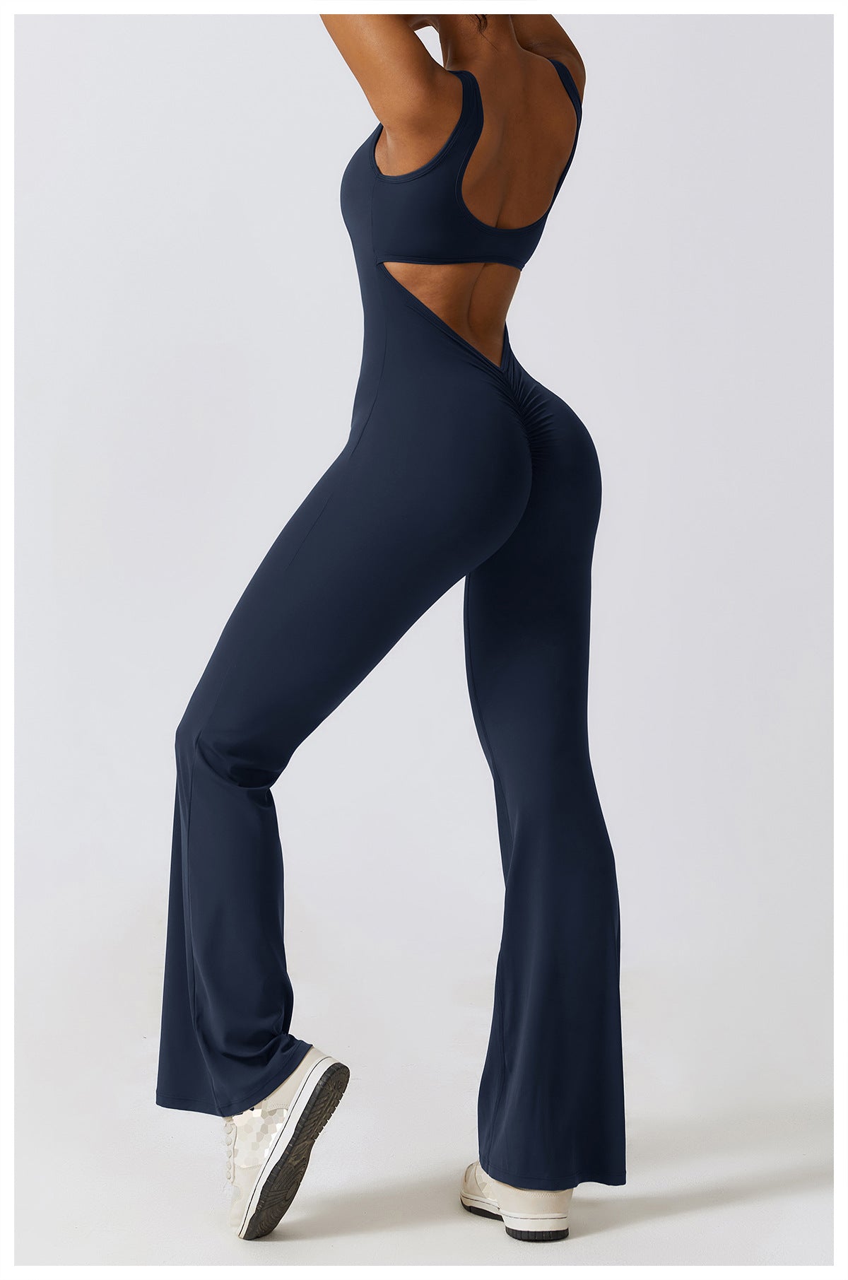Blue Women's Activewear One-Piece Set