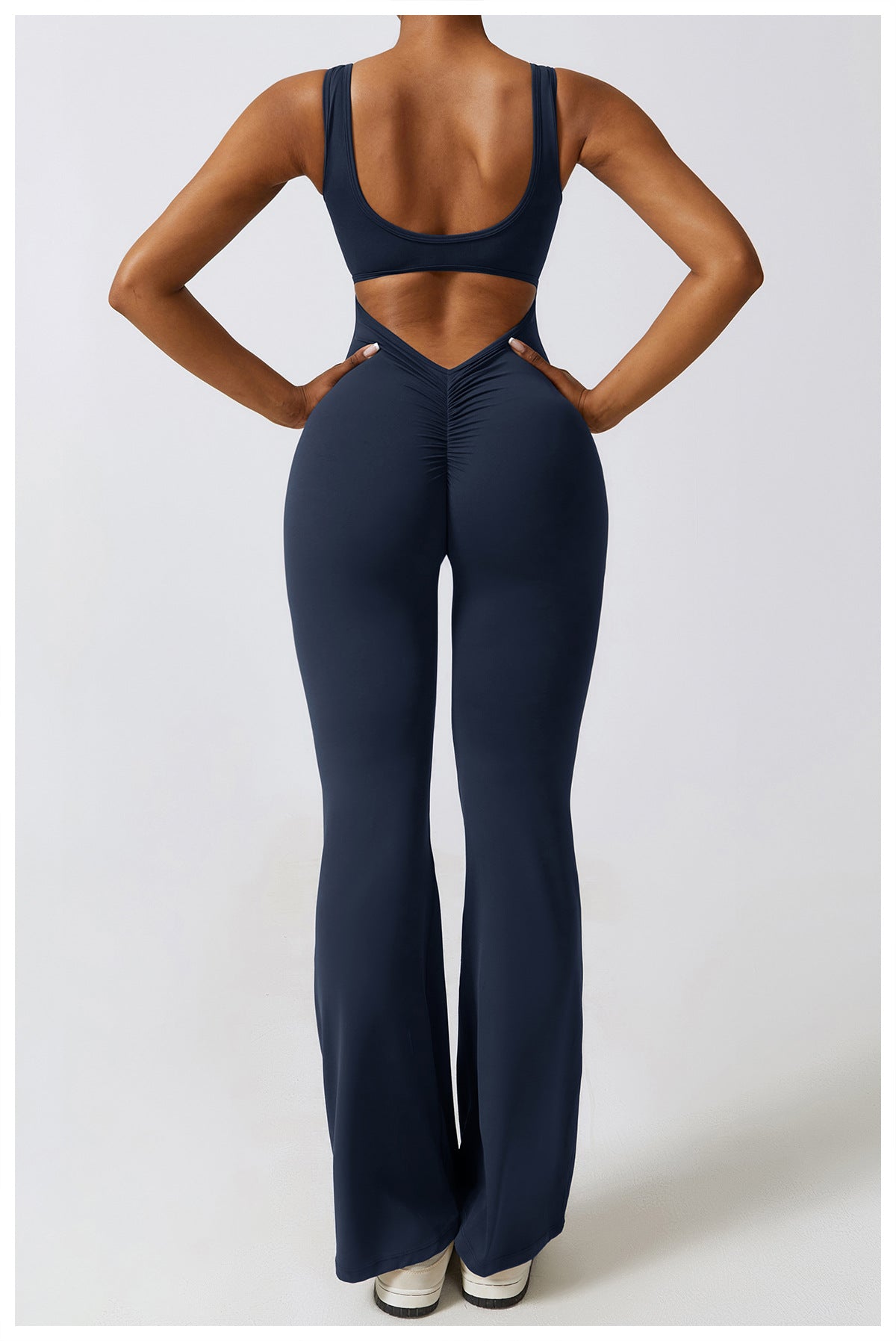 Blue Women's Activewear One-Piece Set