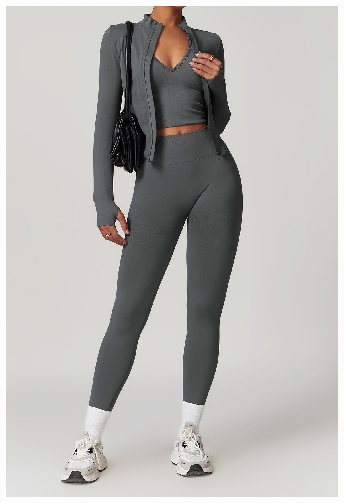 Everyday Running Jacket in Grey