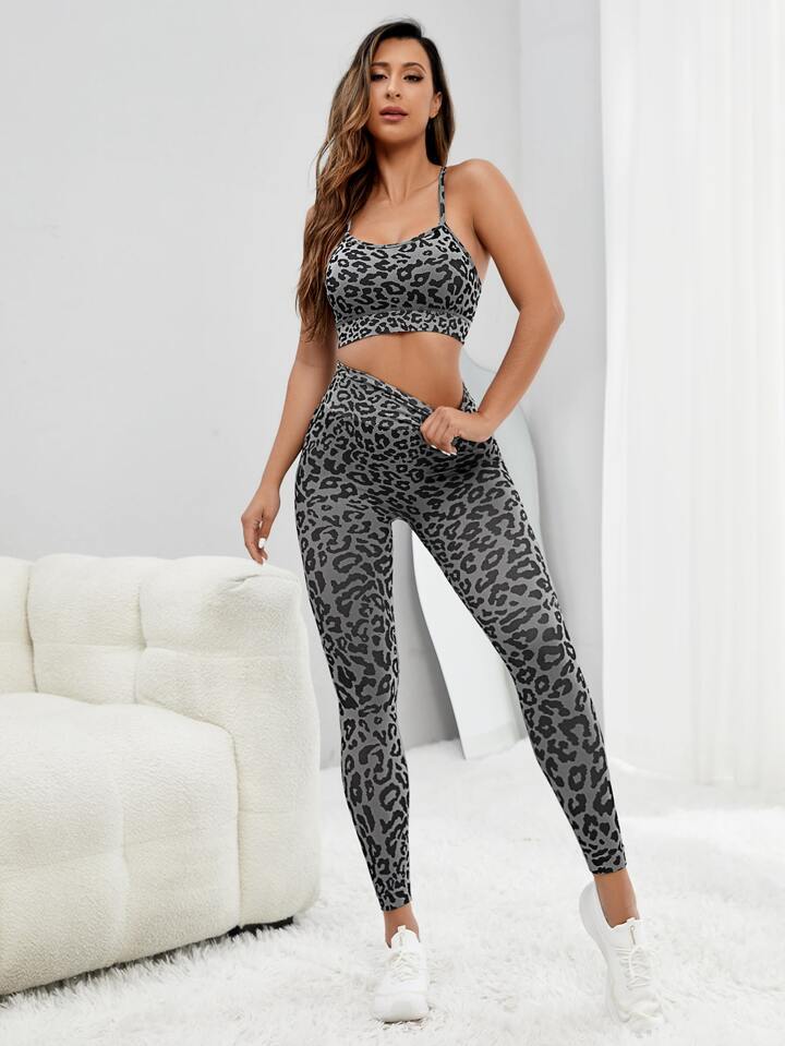 MODEL-003 Seamless High Waisted Pilates Set